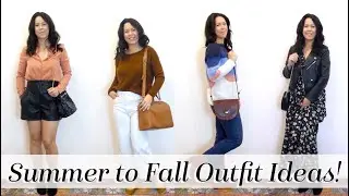7 Outfit Ideas for Fall! Transitional Outfit Look book | Kait Bos