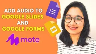 How to use mote | How to add Audio to Google Forms|How to add audio to Google slides|The Edtech News