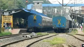 Legend insulted | CAN JS overtaking Kerala express at Alwaye
