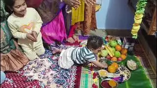 Snehaja Geetha Mohan Kiyaansh annaprasana