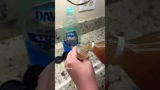 Fruit fly trap recipe DIY! #fruitflytrap