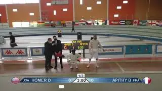 Luxardo Grand Prix 2022 SMS - L16 - Homer USA v Apithy FRA