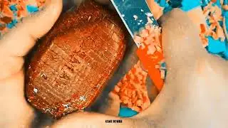 Super dry soap set cutting!soap cutting asmr!crunchy cubes#asmrchannel #viralvideo