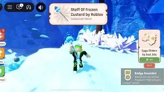Obtaining Staff Of Frozen Custard in Roblox: The Hatch