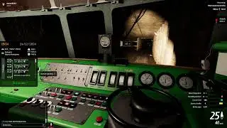 SimRail - test drive ECE passenger train with EN08 locomotive