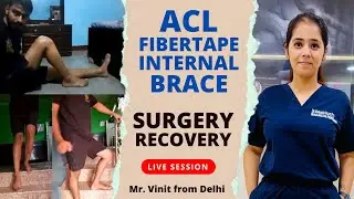 My Recovery post ACL Reconstruction at 25th day - Vinit from Delhi