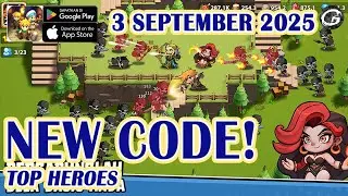 🎁 NEW CODE Top Heroes Giftcode & How to Redeem Code 3 September 2025 - Mobile Game - (Android/IOS)