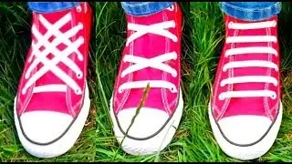 TOP 3 Ways To Lace Shoes - Video Tutorial of 3 Best Shoe Lacing Kinds