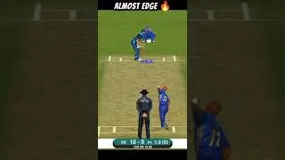 𝗔𝗟𝗠𝗢𝗦𝗧 𝗘𝗗𝗚𝗘 🔥 | Real Cricket 20 #realcricket20 #shorts #trending #rc20