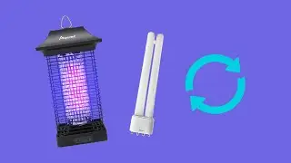 Aspectek NEW Bug Zapper How to change the bulb?