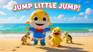 JUMP LITTLE JUMP 🐾 | Animal Jump Song for Kids #kidssongs