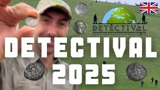 Primer D&iacute;a en Detectival 2025: &iexcl;Descubro una Antigua Moneda Romana de Plata!