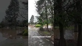 Strolling in Loughborough | Loughborough Flood 2024 | Flooding in the UK #shorts