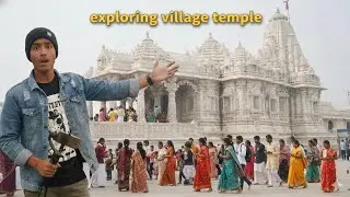 🌟 Exploring a Hidden Village Temple in Nanaura + Rare Incomplete Basketball Court 🏀 + Police 