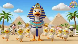 Dudi Dudi Dam Dam Duck Dance 🦆💃 | Funny Kids Dance Songs & Nursery Rhymes | Bunny Snow