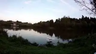 Cessna 182 with floats first takeoff try on a small sea failed