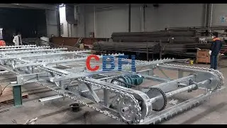 #CBFI flake ice/tube storage solution, ice rake system, raking system
