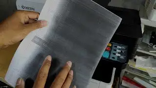 Berhasil❗Trik mudah perbaiki hasil fotocopy hitam sebelah kyocera m2040dn / m2540dn