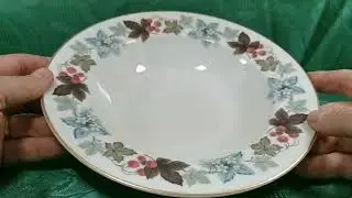 Royal Doulton Camelot TC1016 9-inch Wide Rimmed Soup Bowl