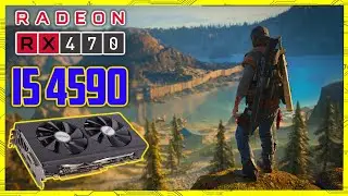 Days Gone - RX 470 4GB - i5 4590 - 1080p