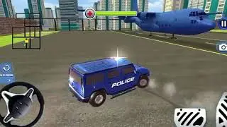 Police Plane Transporter Simulator 2022 -  Gameplay