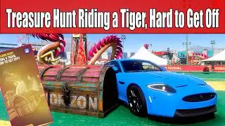 Forza Horizon 5 Treasure Hunt Riding a Tiger, Hard to Get Off - It may not be a tiger