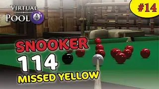 Snooker 114 Break - VP4 player view
