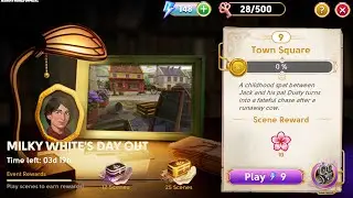 June's Journey Secrets 33 Scene 9 Town Square Word Mode [4K UHD 60FPS]