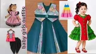 Beautiful handmade babygirls fancy partywear casual wear comfortable outfits ideas babyfashion 