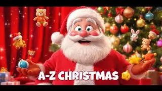 Learn ABC Phonics Song | A-Z Christmas | Preschool Learning | Nursery Rhymes | Kidsy Bitsy