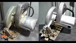 1986 Makita Circular Saw Restoration | Sandblasting