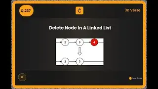 Delete Node in a Linked List - LeetCode 237 Solution Explained | Easy Coding Interview Prep #5
