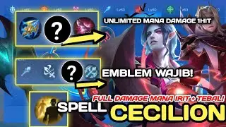 BUILD CECILION TERSAKIT 2025 | SETTING EMBLEM DAN BUILD CECILION TERSAKIT 2025 | CECILION EMBLEM