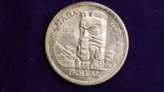 Canadian Silver Dollars  1959, 1958 and 1957
