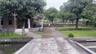 Di jual Rumah cantik pedesaan ada kolam ikan view pegunungan dan sawah di cijeruk bogor