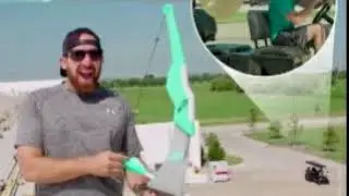 Dude Perfect Signature Bow and Arrow from NERF No Look Trickshot