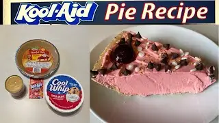 How to Make a No Bake  Cherry 🍒 Kool-Aid Pie