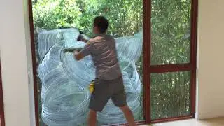 Window Washing @The Stream House, by Kovac Design Studio