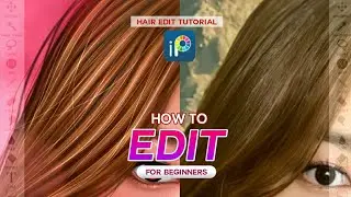 How to Edit | Hair Edit Tutorial FOR BEGINNERS | ibisPaintX (Tutorial 03)