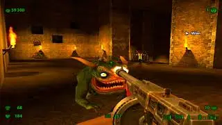 Serious Sam Fusion TFE,Sewers,solo extra mp enemies,all secrets, fresh start levels