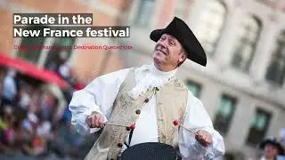 Parade in the annual New France Festival _ Quebec City