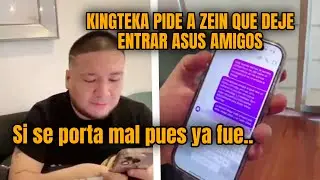 KINGTEKA le MANDA mensaje a ZEIN para que entren sus Amigos A LA NOCHE DORADA