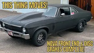 Тест-драйв Chevrolet Nova с новыми колесами и передней частью!