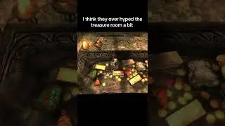 They really over hyped this treasure room in Skyrim #skyrim #skyrimspecialedition #elderscrolls