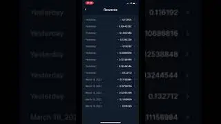 Nodle Cash Weekly Reward Update (iPhone 11) #shorts #crypto #mining #nodl