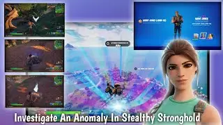 Fortnite: Investigate An Anomaly In Stealthy Stronghold - [Agent Jones, Jump 42 Style Unlocked]