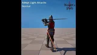 Longsword Side Guard / NebenhutAdept Skill level  - Light attacks showcase.