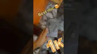 Best Mic under 1k ||Mic for audio || #trending #minivlog #contentcreator  #audio #viral #micunboxing