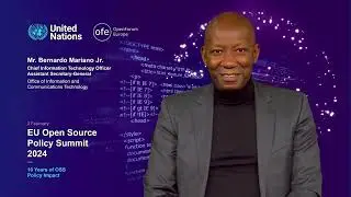 EU Open Source Policy Summit 2024 Keynote: Bernardo Mariano Junior