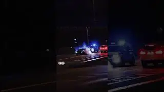 💀BMW M4 vs POLICE 🚓 #bmw #policechase #burnout